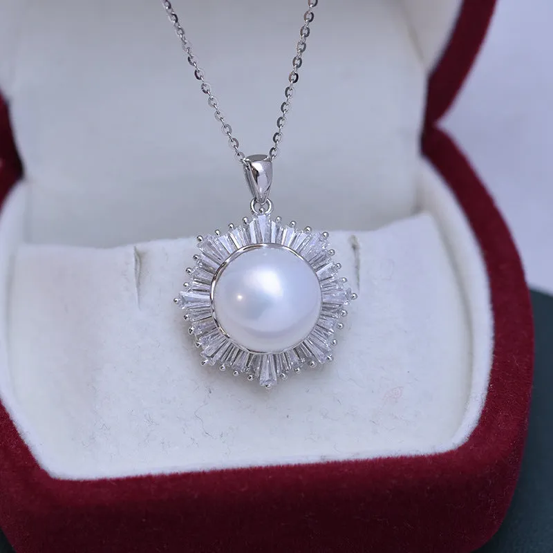 11-12mm Edison Pearl & Aisling Earrings