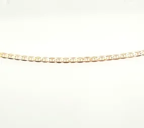 14KY 3.3mm Anchor Link Bracelet 8.25 inch