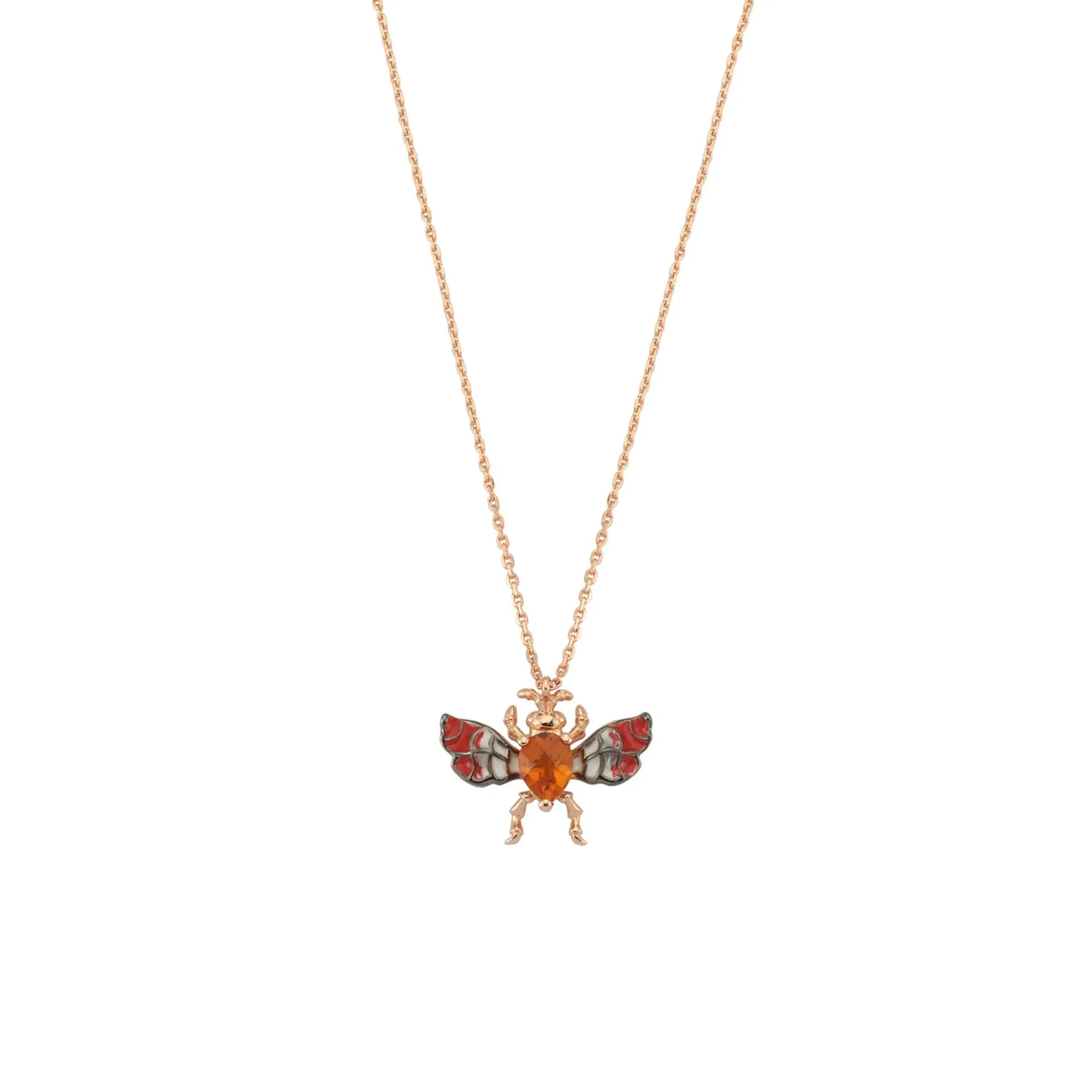 BEE GOLD CITRINE NECKLACE