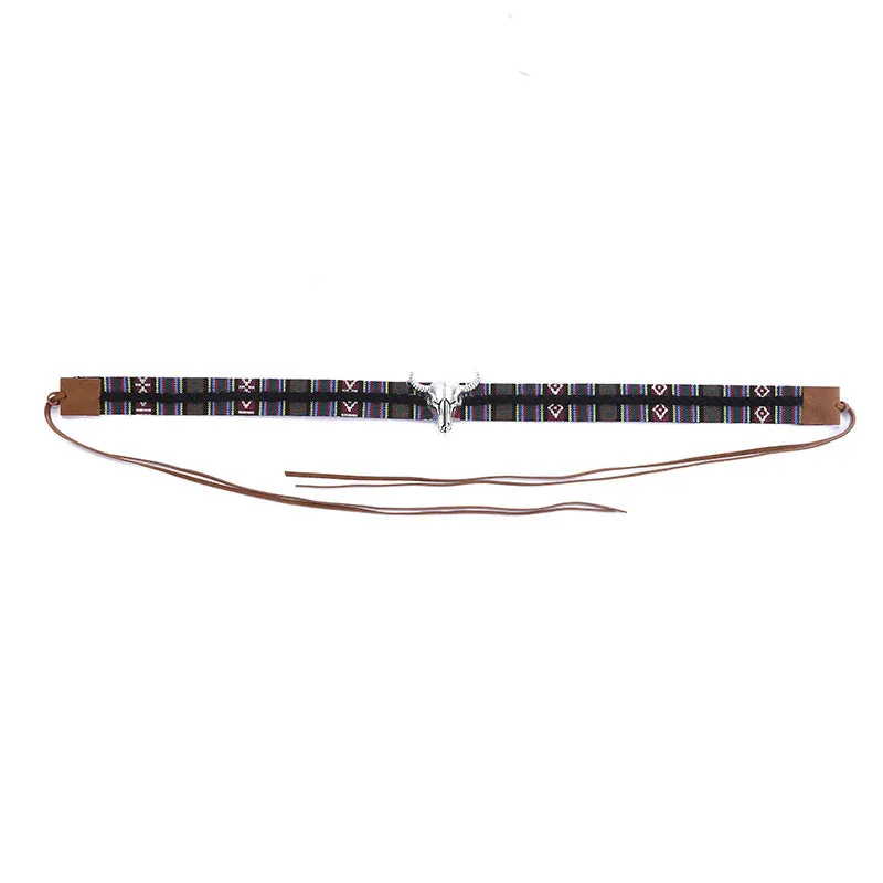 Bison Head Cowboy Hat Bands