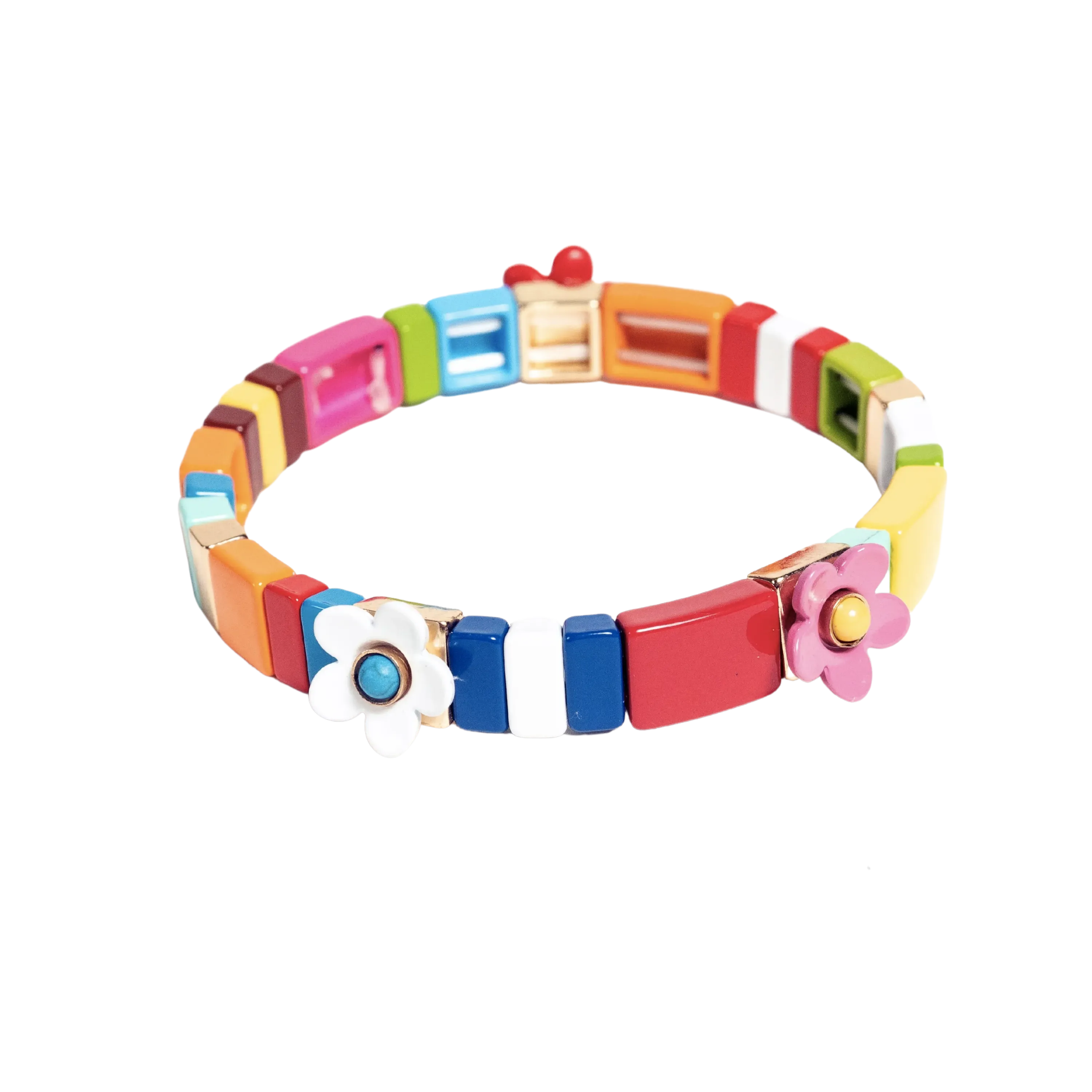 Bloom in Love Beaded Bracelet