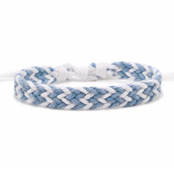 Cotton Multicolor Cotton Woven Bracelet 純棉多色編織手鍊 KJBR16139