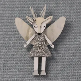 Deer Angel - Brooch