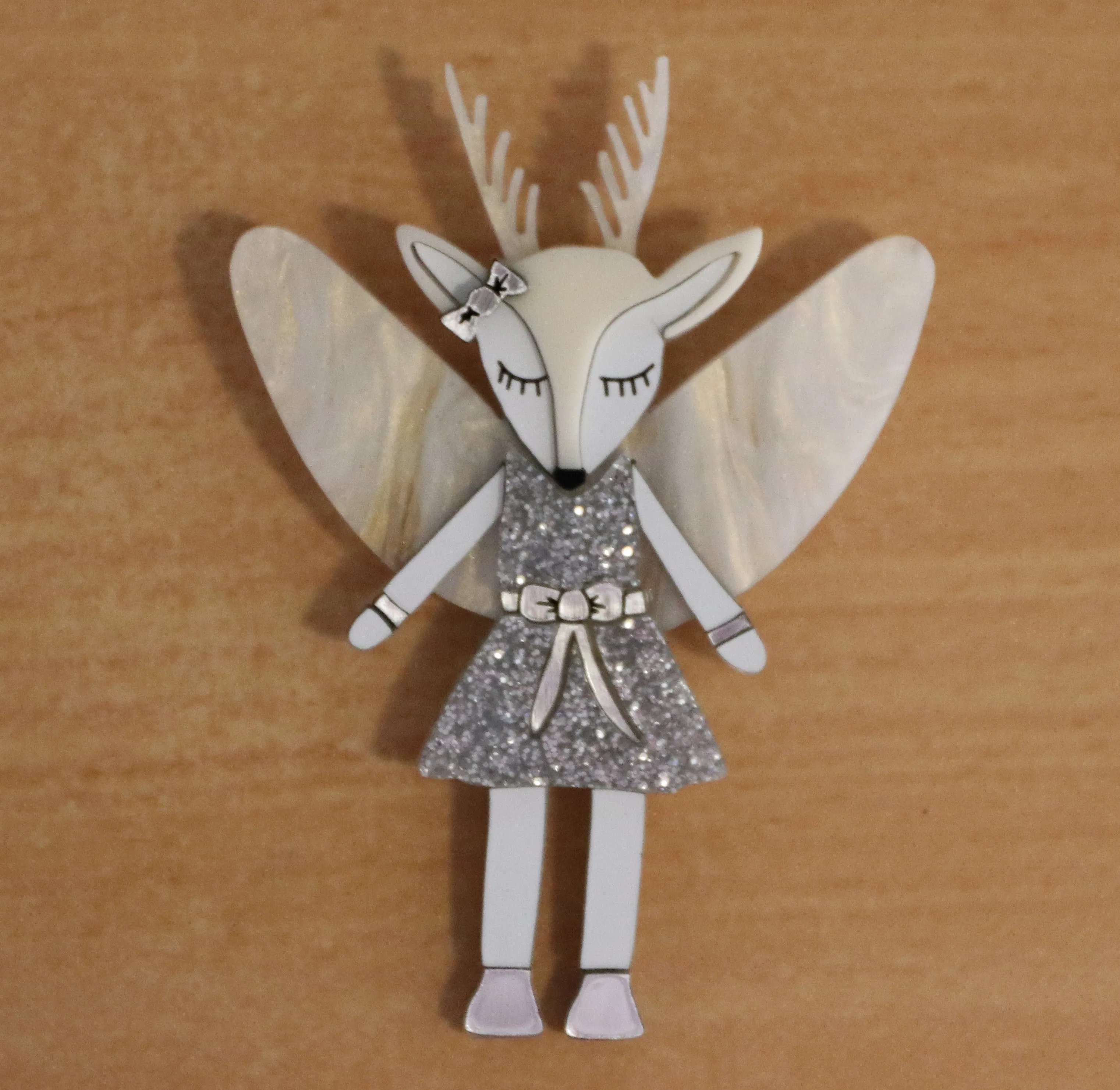 Deer Angel - Brooch