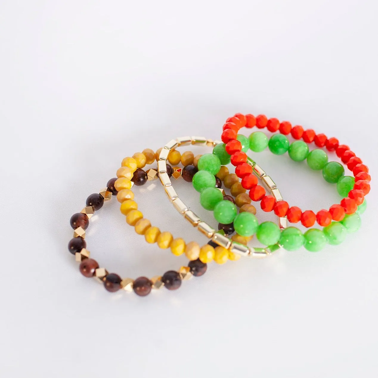 Early Autumn Bracelet Stack