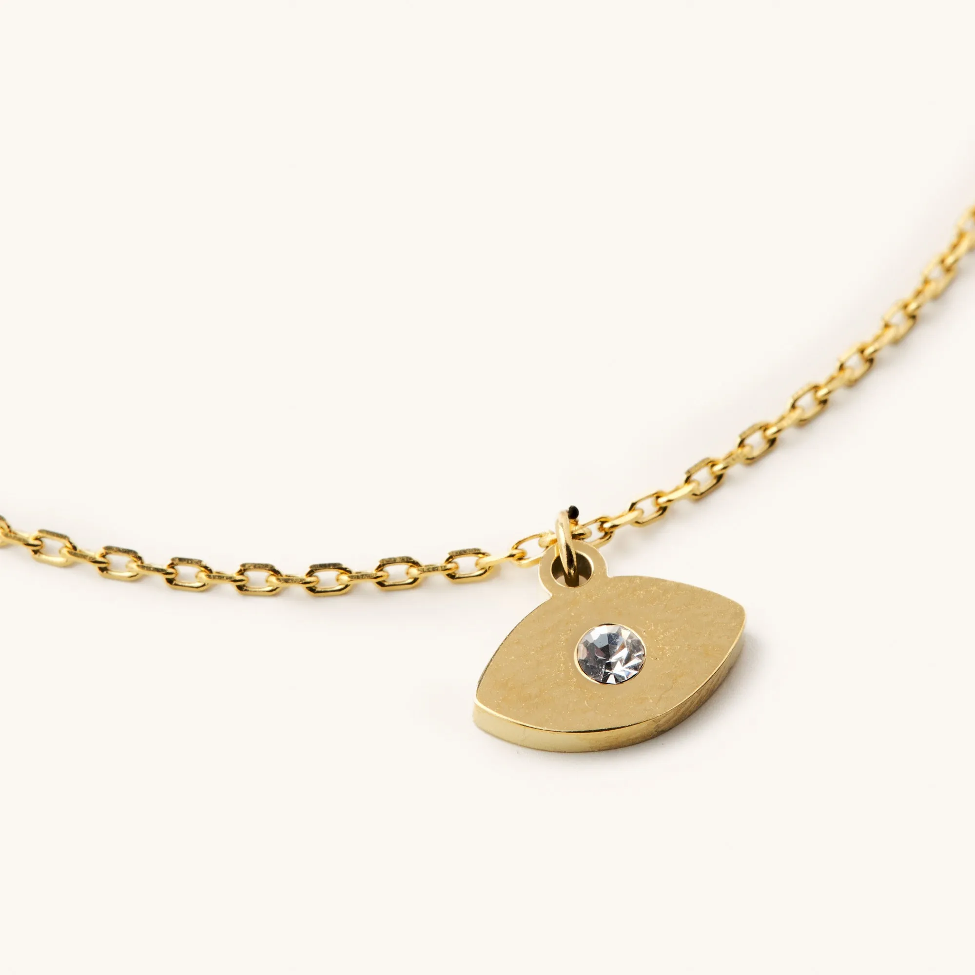 Golden Evil Eye Necklace