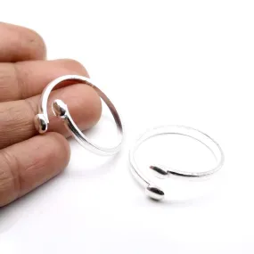 Indian Style 925 Real Sterling Silver Toe THUMB Rings