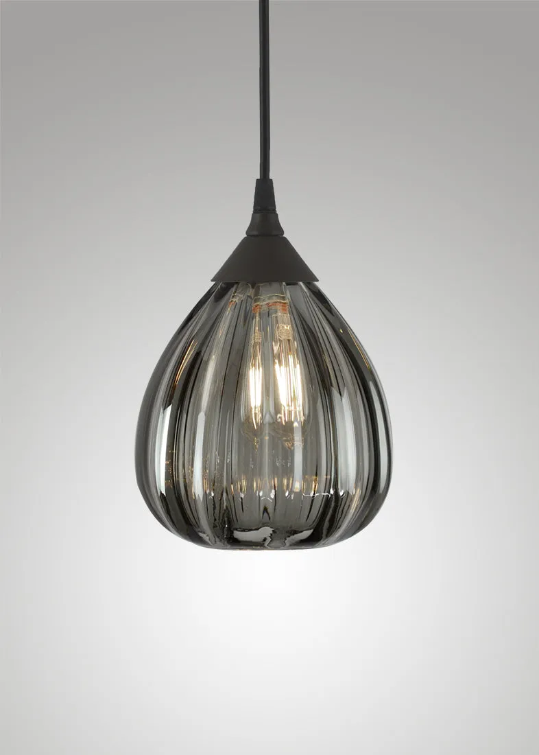 Mirage Glass Large Teardrop Pendant