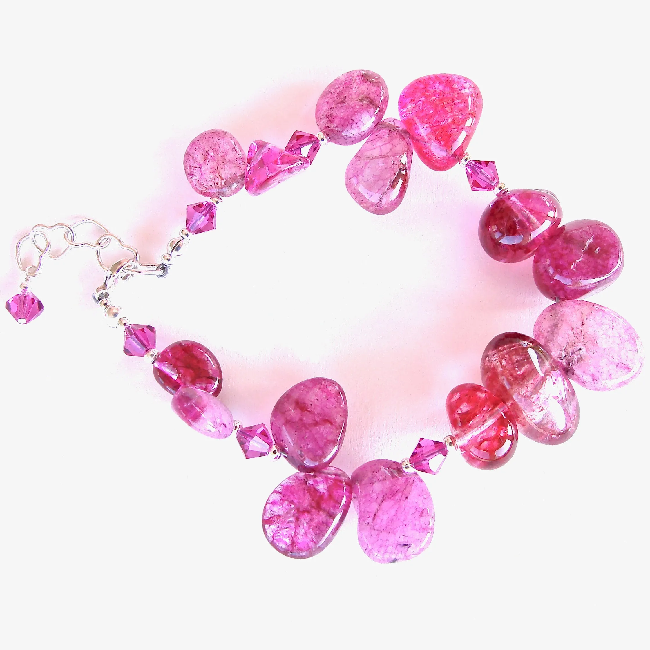 Rapture: Pink Stone Bracelet