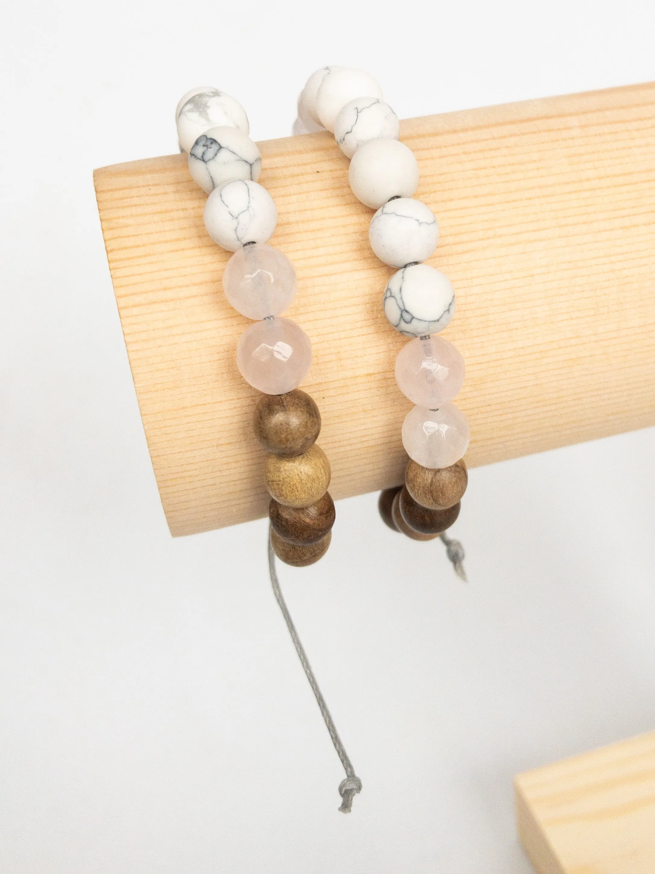 Rose Diffuser - Rose Quartz and Howlite