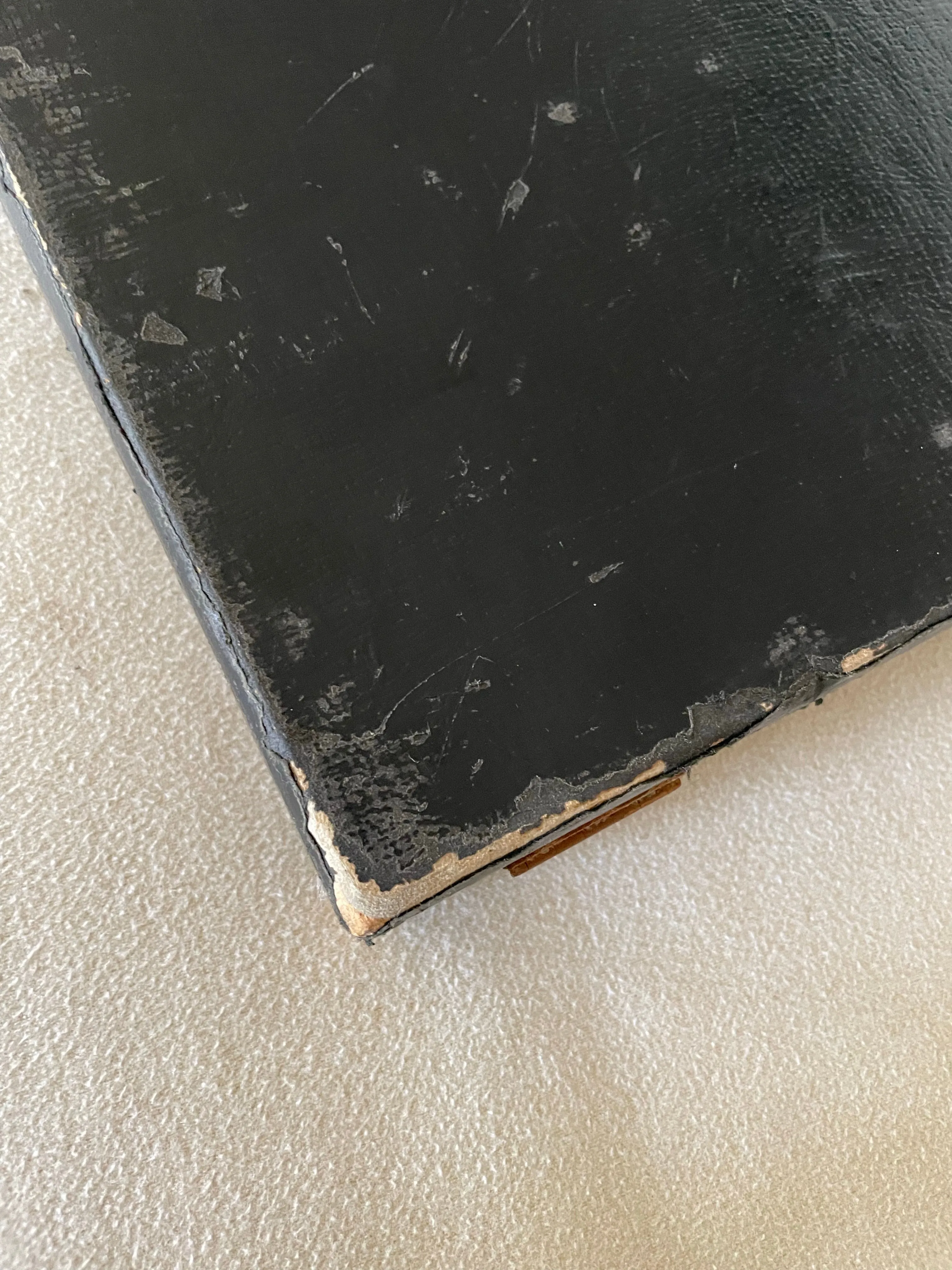 Vintage German Velvet Ring Case