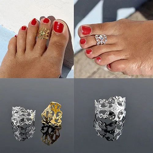 Women's Fashion Toe or Mid Finger Ring